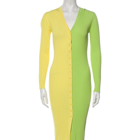 STAUD Dresses & Skirts - Staud shoko colorblock dress Size M